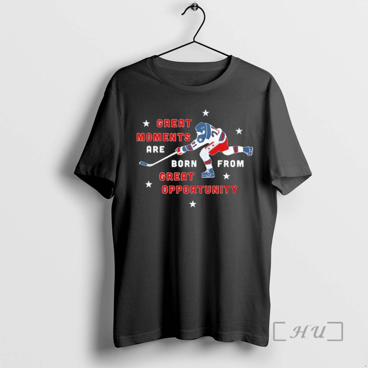 Officials Great Moments Are Born Great Opportunity Us Hockey Player T-Shirts, Hoodie, Sweatshirt
