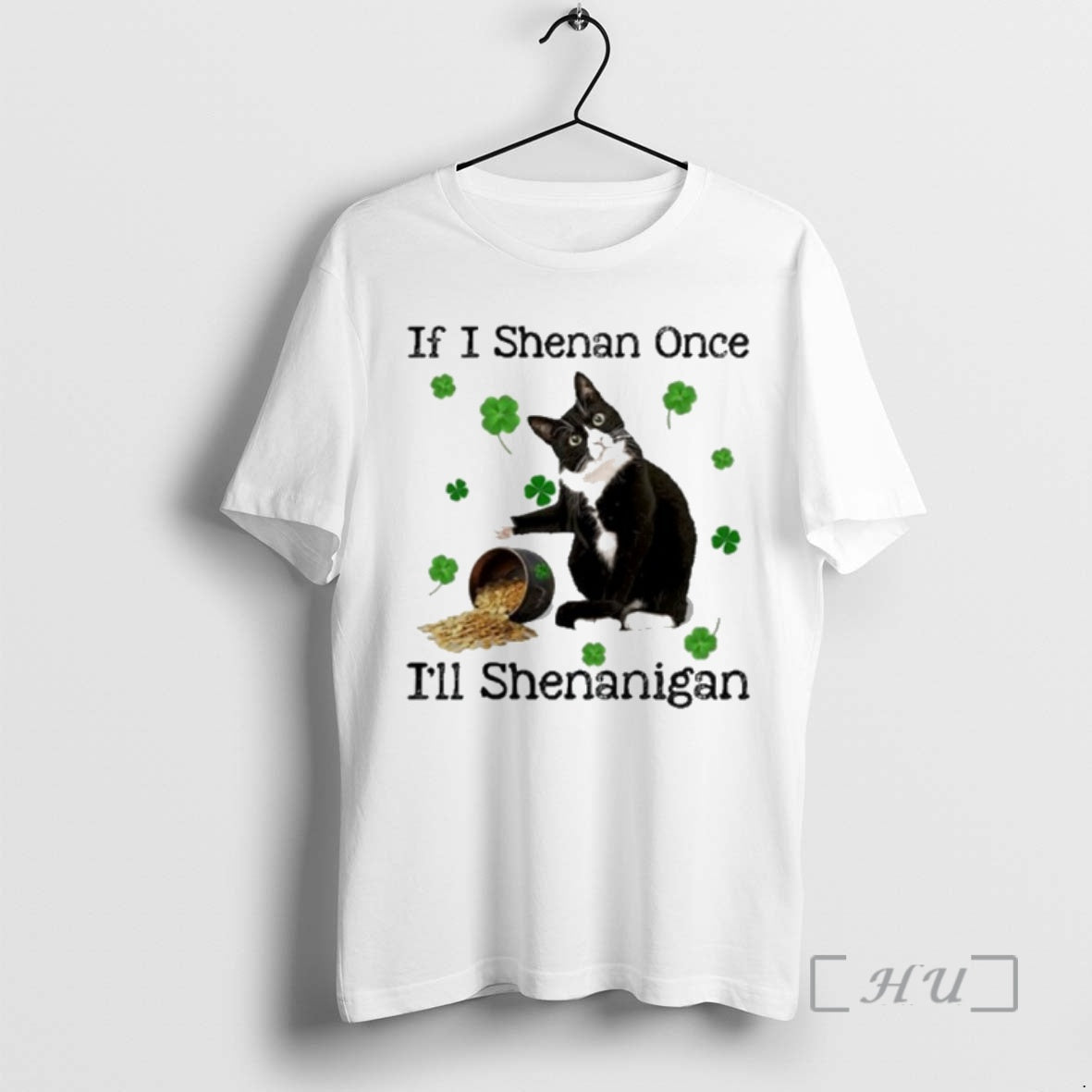 Officials If I Shenan Once Ill Shenanigan Black Cats T-Shirts, Hoodie, Sweatshirt