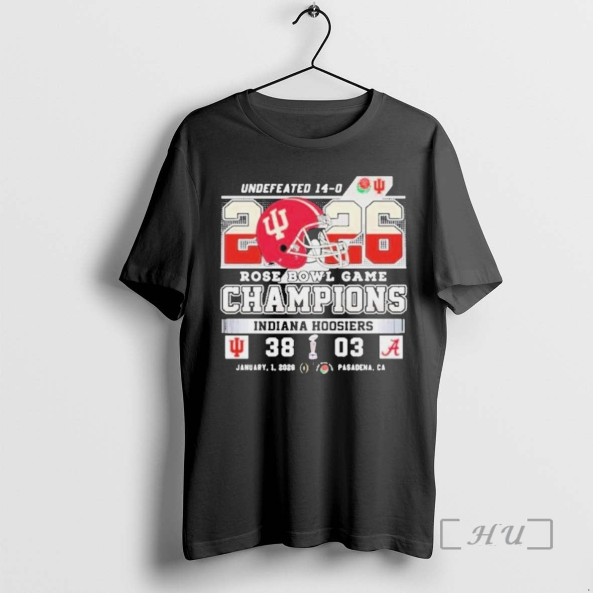 Officials Indiana Hoosiers Beat Alabama Crimson Tide Rose Bowl Game Champions 2026 T-Shirts, Hoodie, Sweatshirt