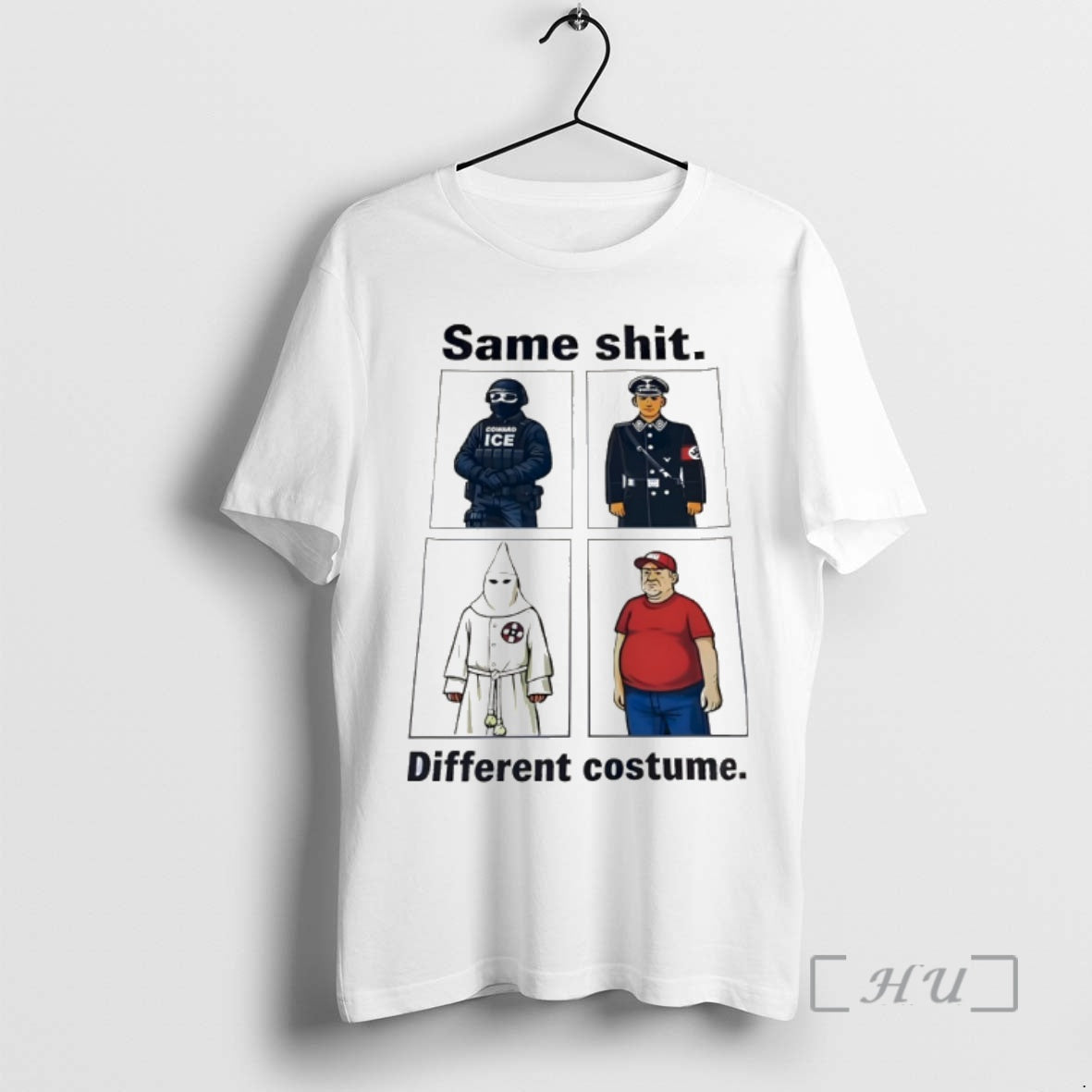 Officials Kkk Maga Same Shit Different Costume Political T-Shirts, Hoodie, Sweatshirt | TeeSparky.com