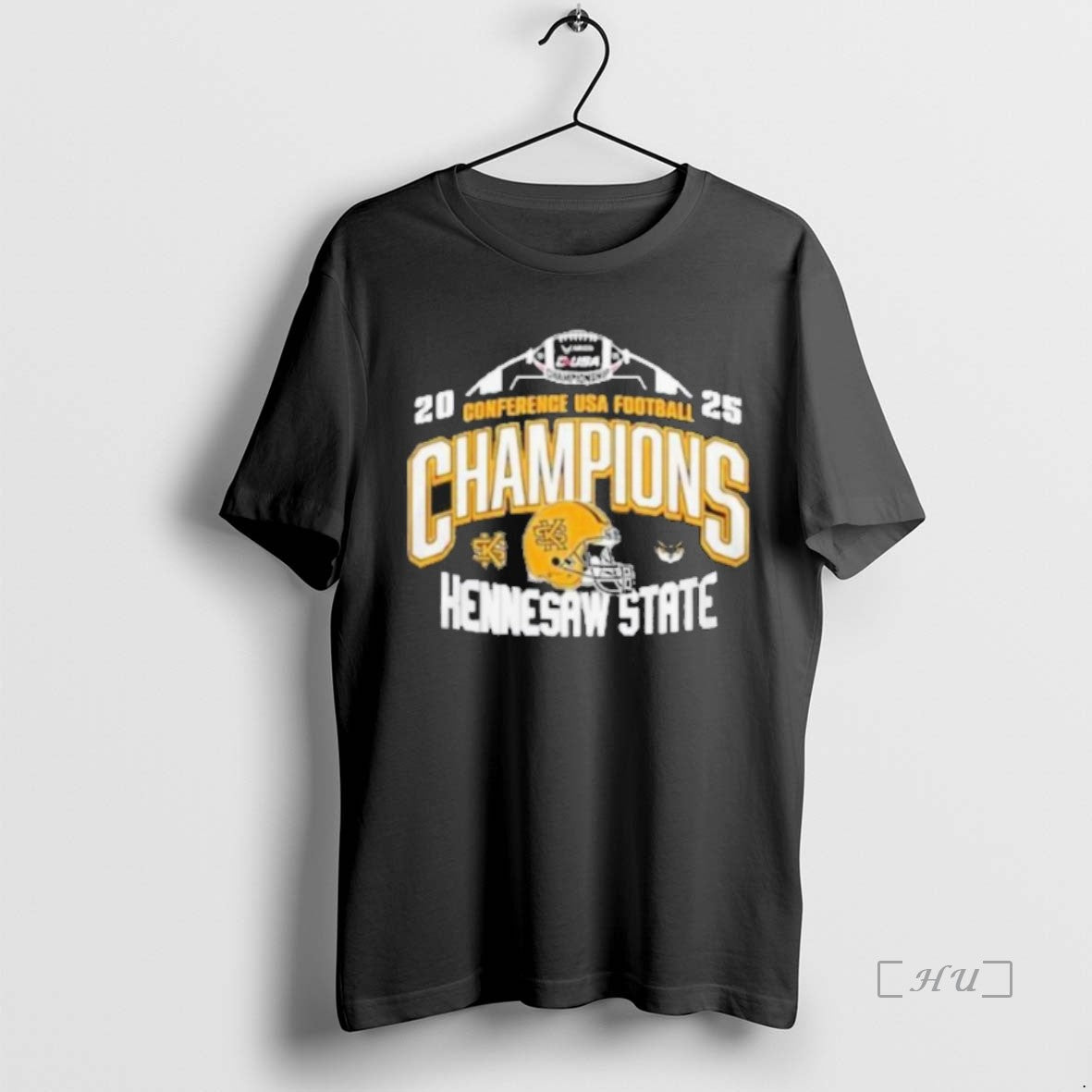 Officials Kennesaw State Owls 2025 Conference Usa Football Champions Helmet T-Shirts, Hoodie, Sweatshirt | TeeSparky.com