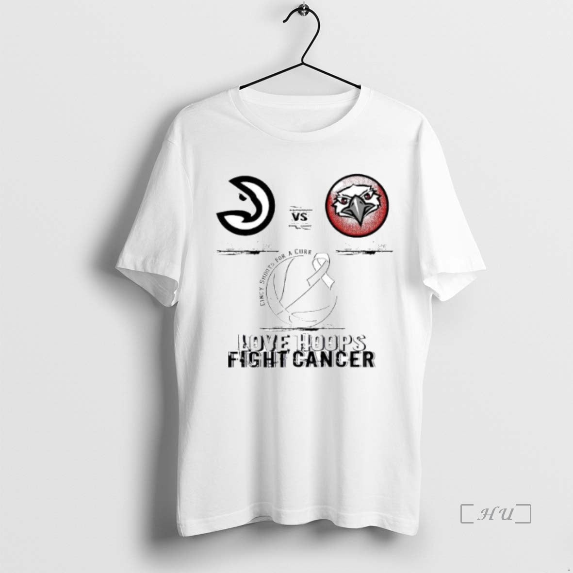 Officials Lakota East Thunderhawks Vs Lakota West Firebirds 2026 Love Hoops Fight Cancer Ornaments Premium T-Shirts,...