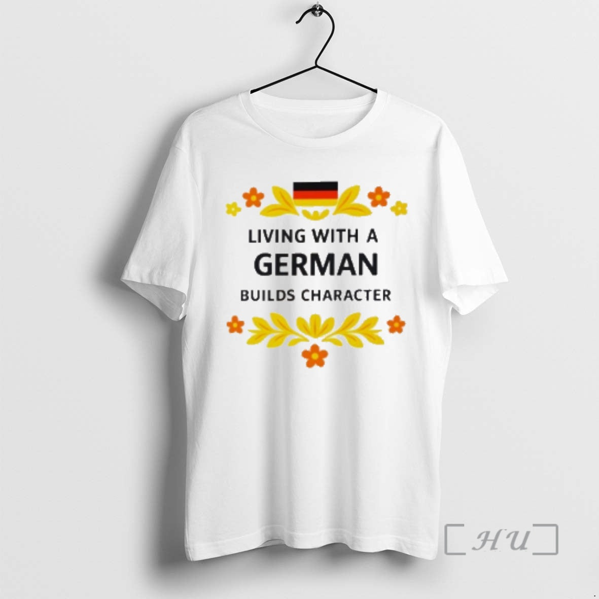 Officials Living With A German Builds Character T-Shirts, Hoodie, Sweatshirt | TeeSparky.com