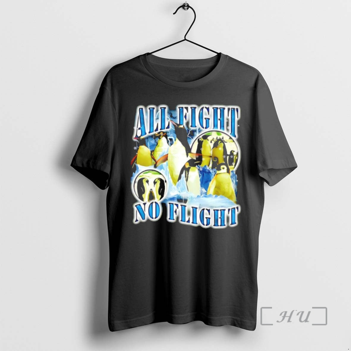 Officials Penguin All Fight No Flight 90s Bootleg T-Shirts, Hoodie, Sweatshirt | TeeSparky.com