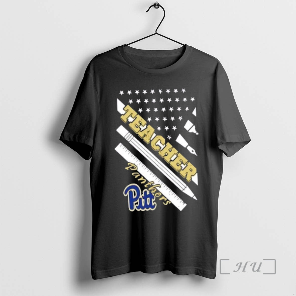 Officials Pittsburgh Panthers X Teacher American Flag T-Shirts, Hoodie, Sweatshirt