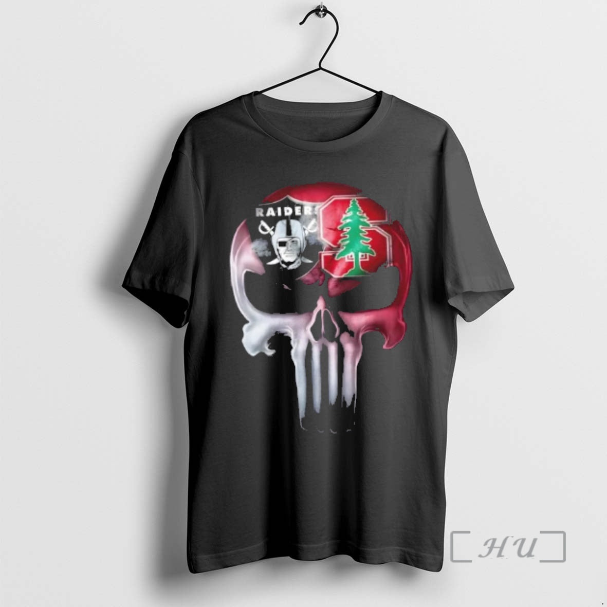 Officials Punisher Skull Sports Las Vegas Raiders X Stanford Cardinal T-Shirts, Hoodie, Sweatshirt | TeeSparky.com
