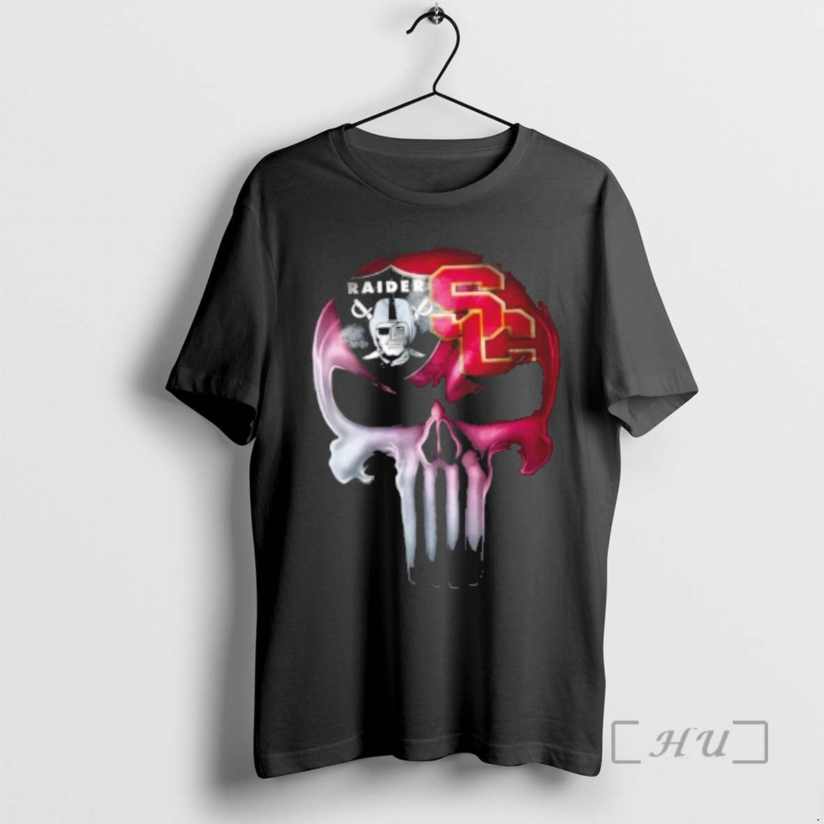 Officials Punisher Skull Sports Las Vegas Raiders X Usc Trojans T-Shirts, Hoodie, Sweatshirt | TeeSparky.com