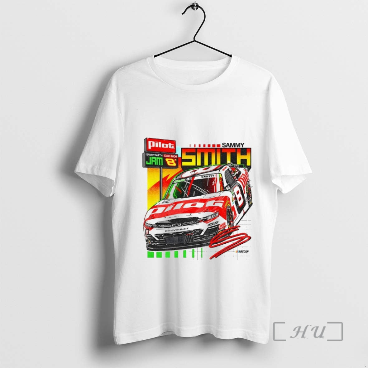 Officials Sammy Smith Nascar Pilot Jrm Car No 8 Chevrolet Racing Premium T Shirts Sweater Hoodie, Sweatshirt | TeeSparky.com