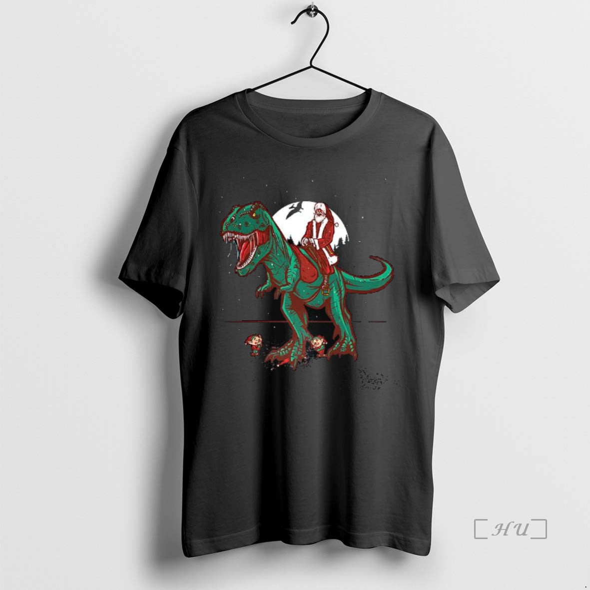 Officials Santa Rides A T Rex Jurassic Christmas T-Shirts, Hoodie, Sweatshirt | TeeSparky.com