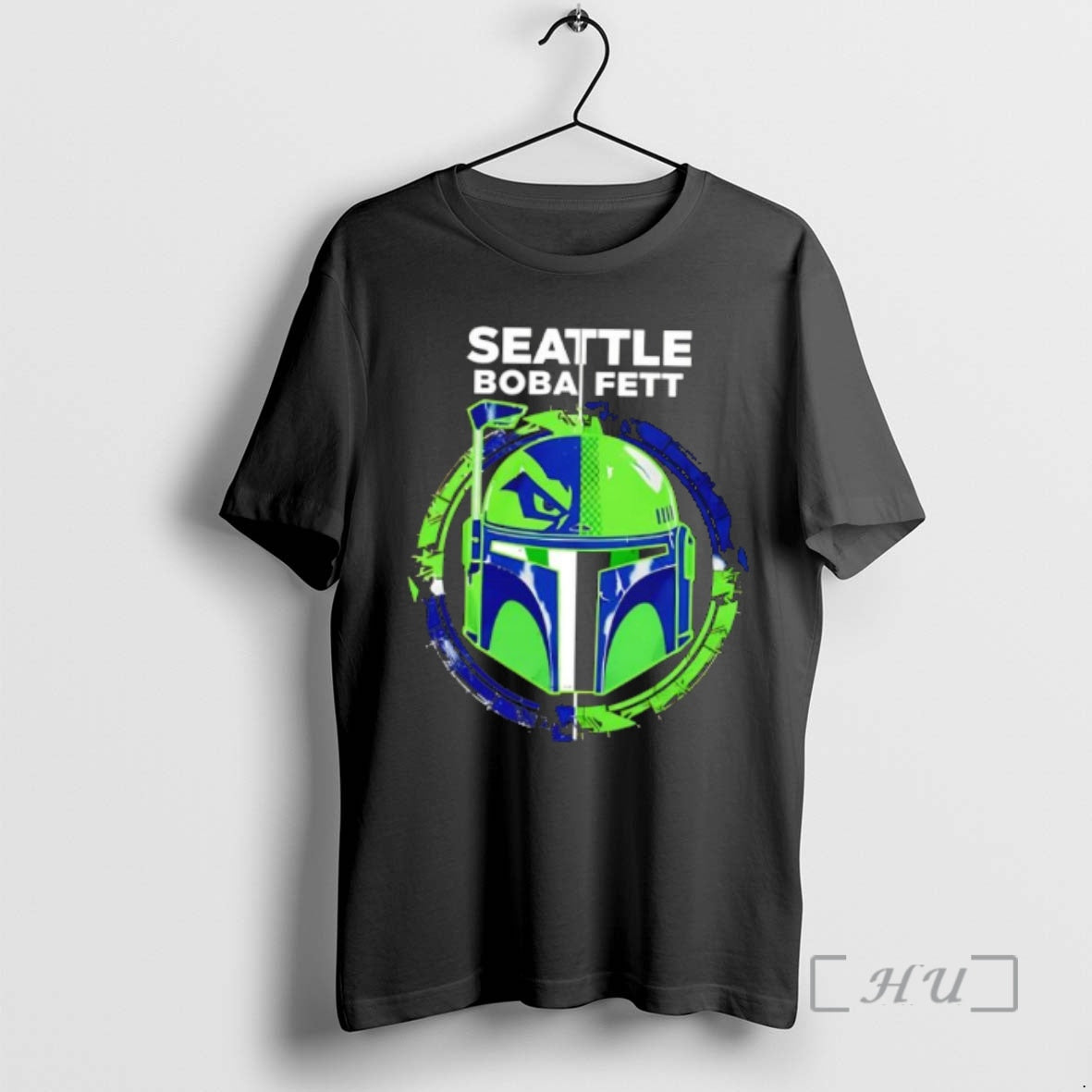 Officials Seattle Seahawks Boba Fett Football Bounty Hunter Style T-Shirts, Hoodie, Sweatshirt | TeeSparky.com