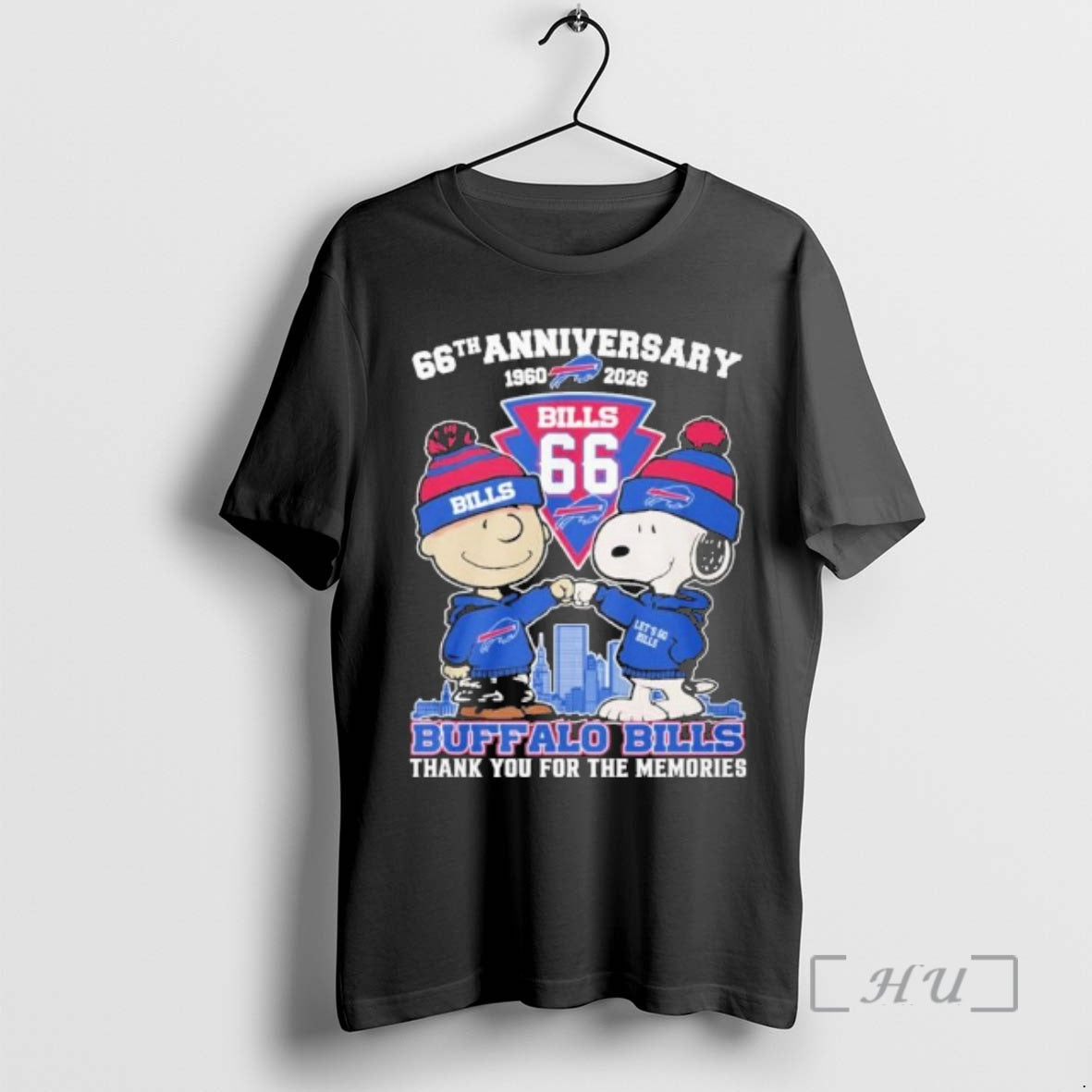 Officials Snoopy And Charlie Brown Fist Bump X Buffalo Bills 66th Anniversary 1960 2026 Premium T-Shirts, Hoodie, Sweatshirt