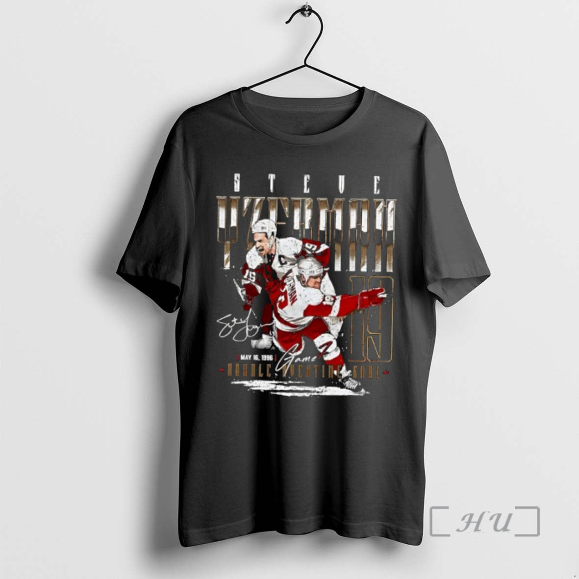Officials Steve Yzerman Detroit Game 7 1996 Hockey Player T-Shirts, Hoodie, Sweatshirt | TeeSparky.com