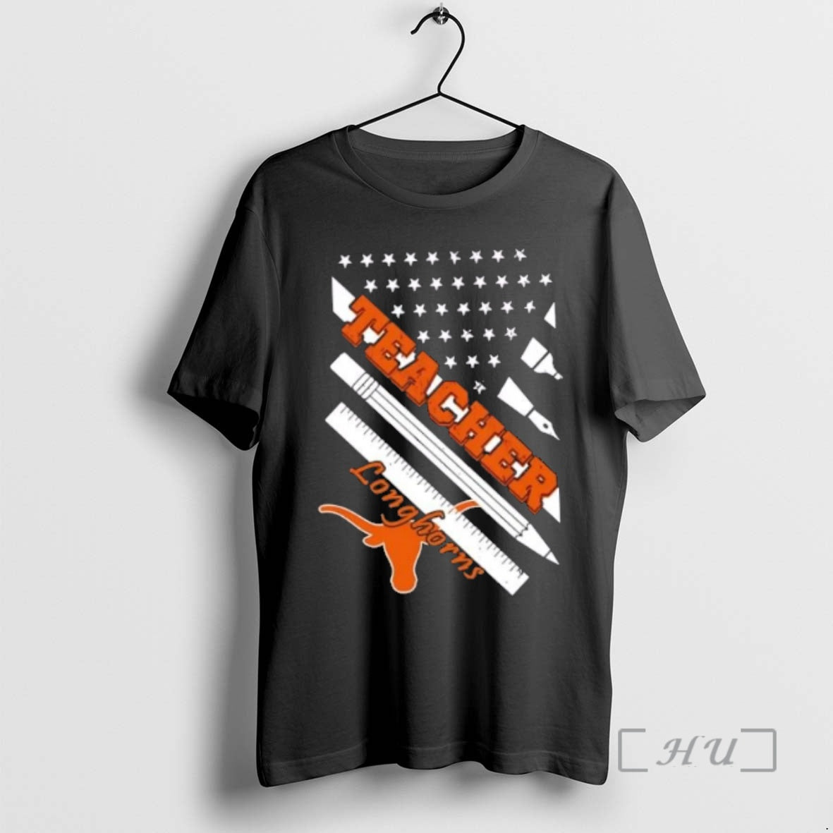 Officials Texas Longhorns X Teacher American Flag T-Shirts, Hoodie, Sweatshirt