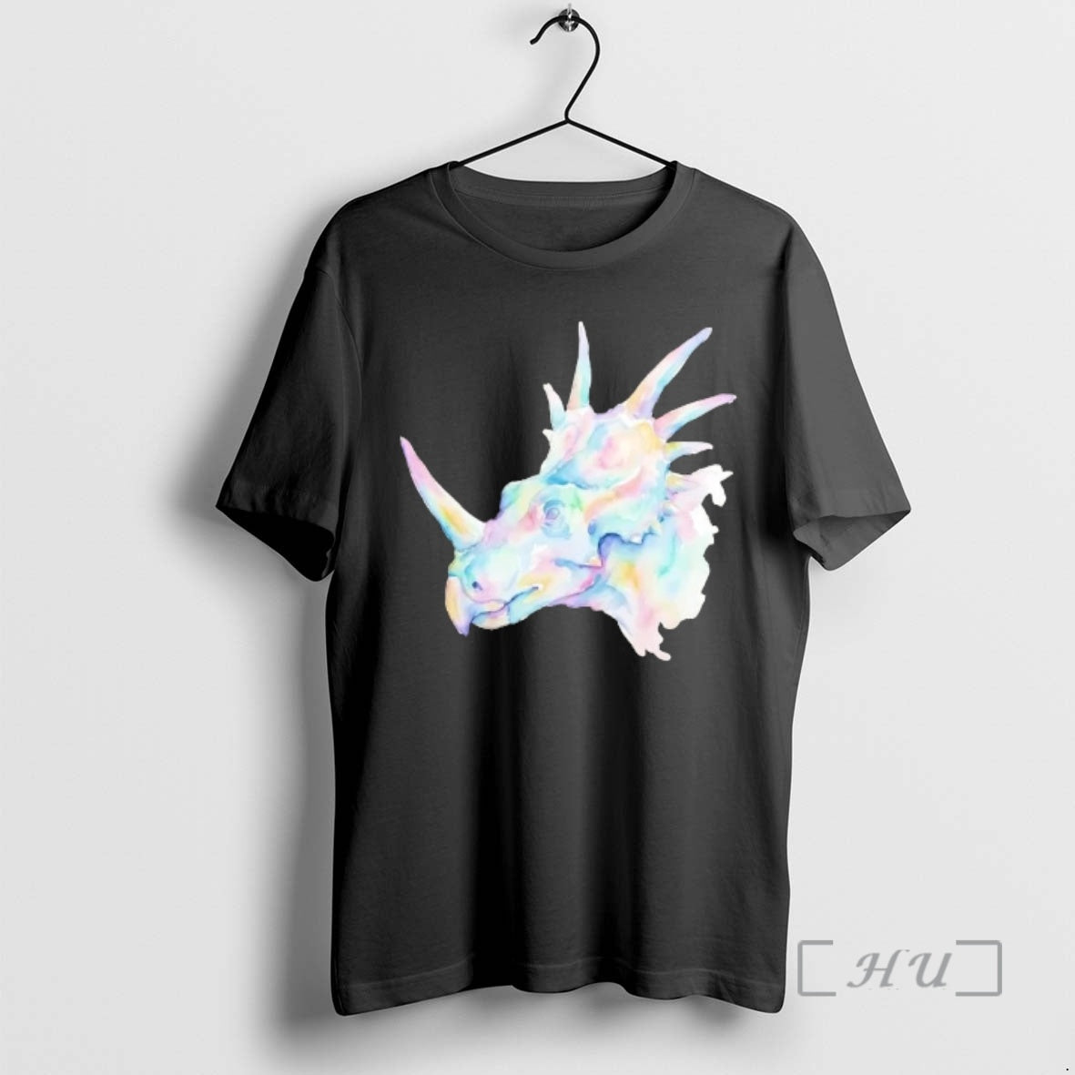 Officials Watercolor Ceratopsian Big Face T-Shirts, Hoodie, Sweatshirt