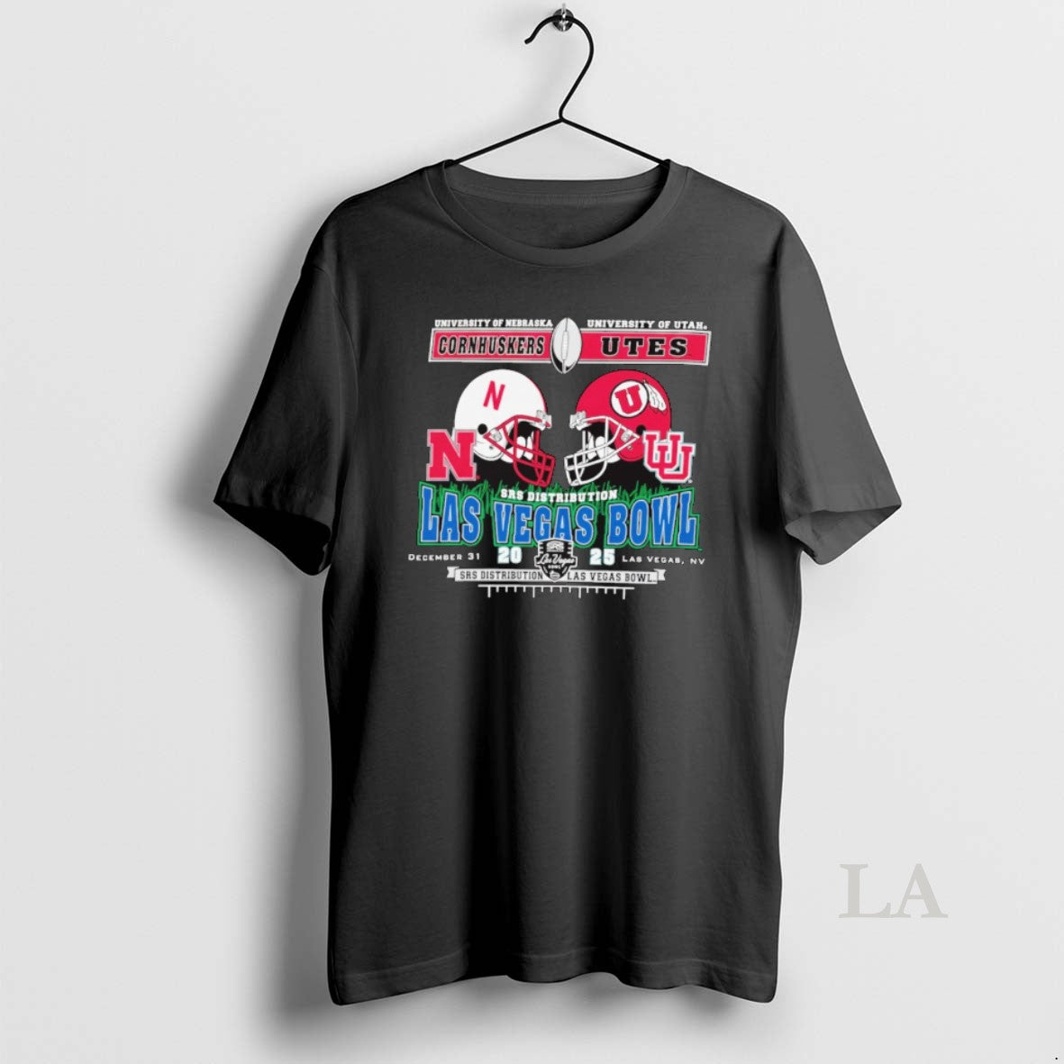 Original Las Vegas Bowl 2025 Srs Distribution Utah Utes Vs Nebraska Cornhuskers December 31 Las T-Shirts, Hoodie, Sweatshirt