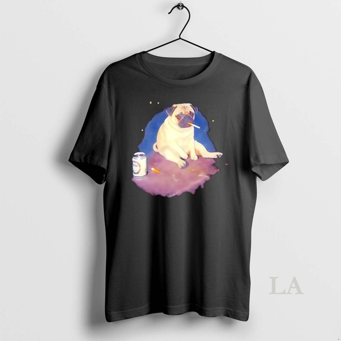 Original Pug Smoking Drinking Beer T-Shirts, Hoodie, Sweatshirt