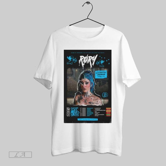 Original Rory Uk Tour 2025 Poster T Shirt Sweatshirt Tee Shirt