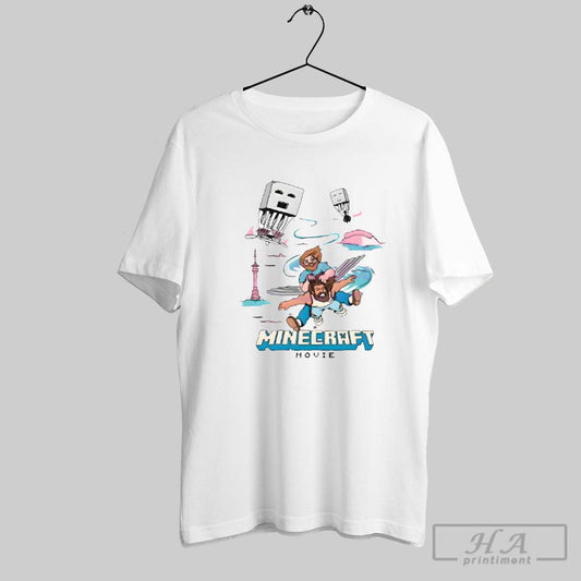 Original Steve And Garrett A Minecraft Movie Shirt
