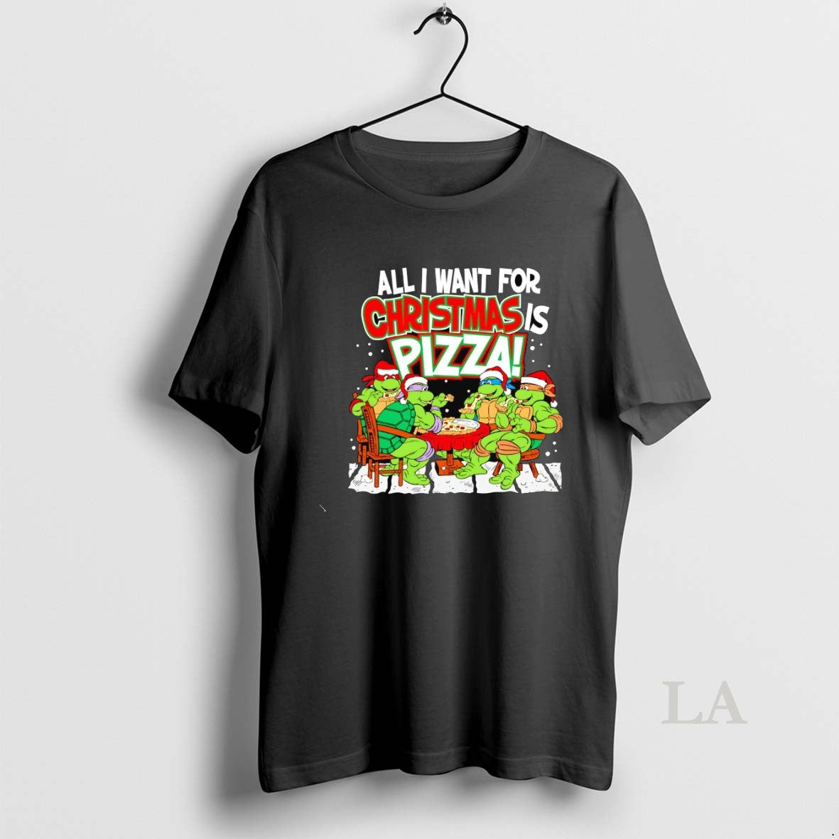 Original Tmnt All I Want For Christmas Is Pizza T-Shirts, Hoodie, Sweatshirt | TeeSparky.com