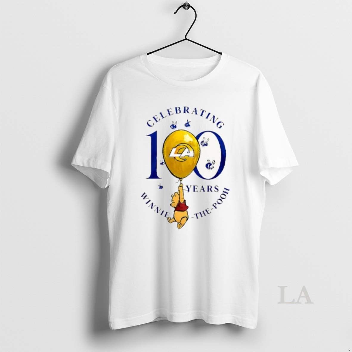 Original Top Los Angeles Rams X Winnie The Pooh 100th Anniversary T-Shirts, Hoodie, Sweatshirt | TeeSparky.com