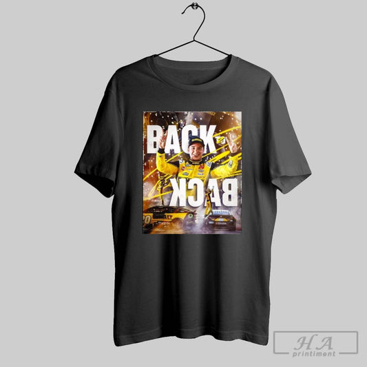 Poster Back To Back Christopher Bell Winner X2 Echopark Automotive Grand Prix Nascar At Cota 2025 Signature T Shirt
