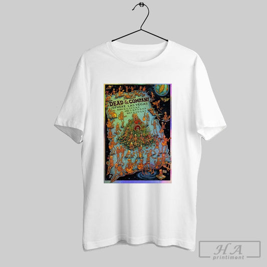 Poster Dead And Company March April And May 2025 Shows Sphere Las Vegas T Shirt