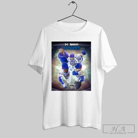 Poster Dragon Ball Super Los Angeles Dodgers Baseball Mlb Title Defense Starts Today In Japan 2025 T Shirt