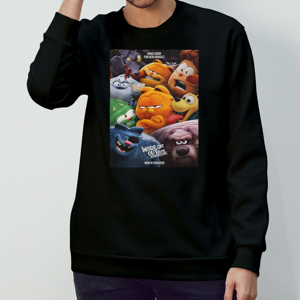 Poster For The Garfield Movie 2024 Family Movie in America shirt