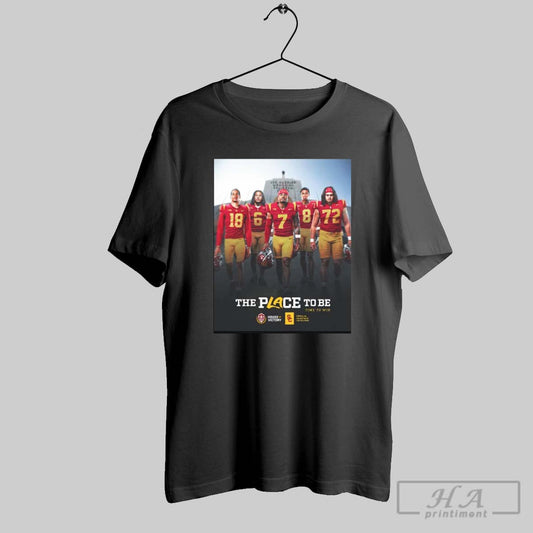 Poster House Of Victory The Place To Be Time To Win Usc Trojans Nil Collective Of Usc Athletics T Shirt