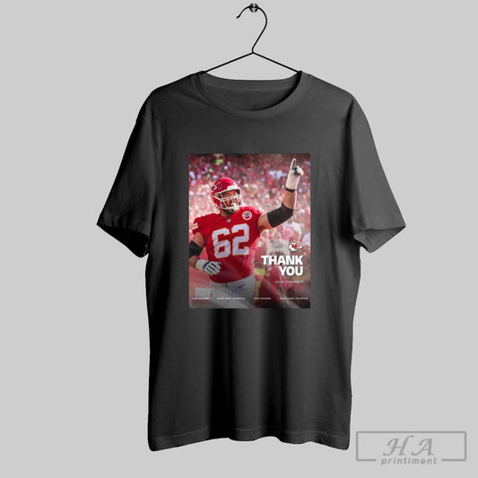 Poster Kansas City Chiefs Thank You Joseph Thuney Super Bowl Champion Four Seasons Signature T Shirt