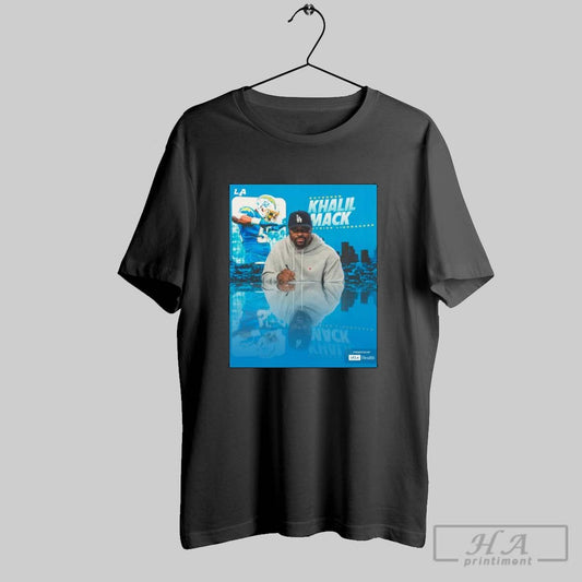 Poster Khalil Mack Is Back Los Angeles Chargers Football Nfl Outside Linebacker T Shirt