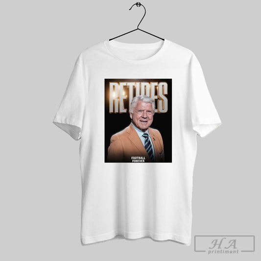 Poster Nfl Hall Of Famer Jimmy Johnson Retirement From Fox Sports After 31 Years Of Coverage 2025 T Shirt