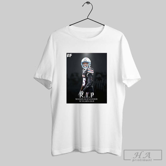 Poster Rest In Peace Pittsburgh Panthers Freshman Cb Mason Alexander 18 Years Old 2025 T Shirt