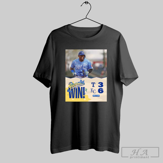 Poster Salvador Perez Kansas City Royals Win 6 3 Texas Rangers Final Score Mlb Spring Training 2025 T Shirt