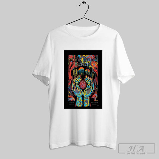 Poster The String Cheese Incident March 6 8 2025 Belly Up Aspen Co Tour T Shirt