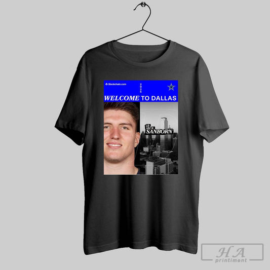 Poster Welcome To The Lone Star State Lb Jack Sanborn Dallas Cowboys Football Nfl 2025 T Shirt