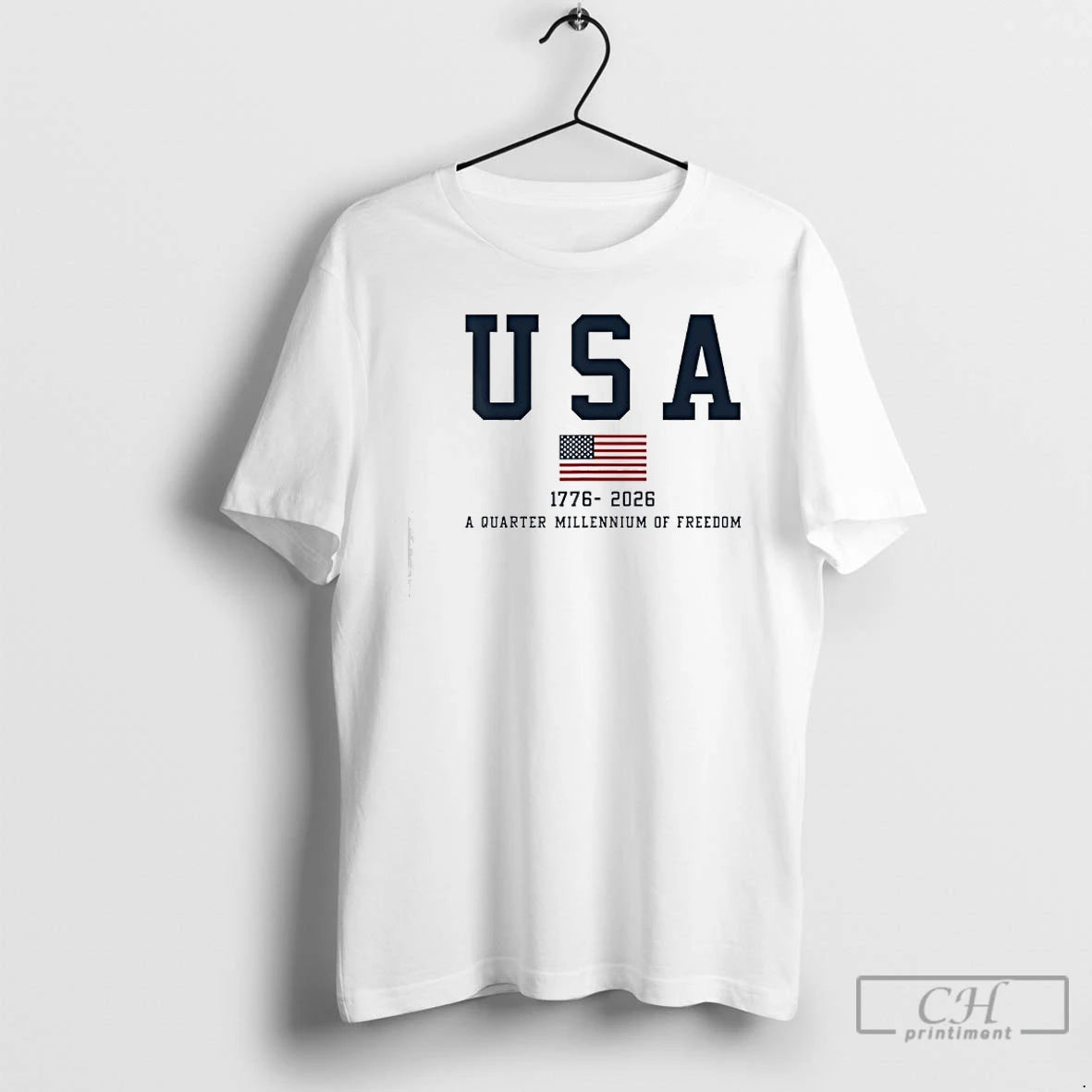 Premium A Quarter Millennium Of Freedom Usa Flag 2026 Anniversary T-Shirts, Hoodie, Sweatshirt | TeeSparky.com