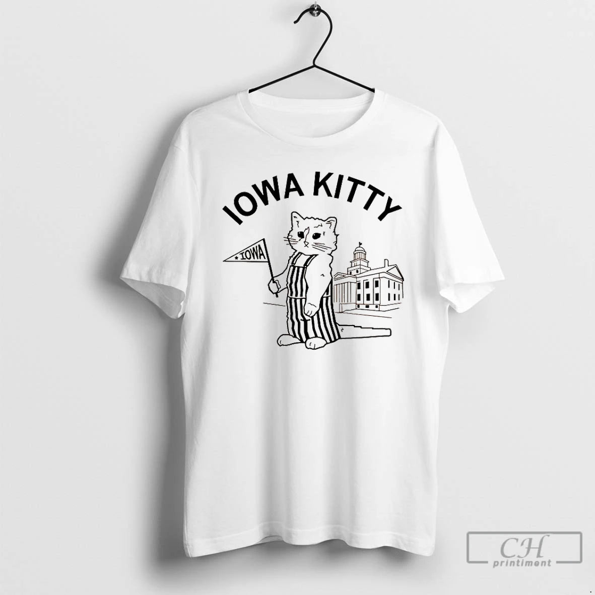 Premium Cat Iowa Kitty Iowa Flag 2026 T-Shirts, Hoodie, Sweatshirt | TeeSparky.com