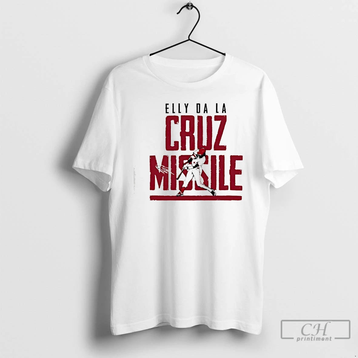 Premium Elly De La Cruz In Cincinnati Reds Missile Off The Bat Mlb T Shirts Hoodie, Sweatshirt | TeeSparky.com