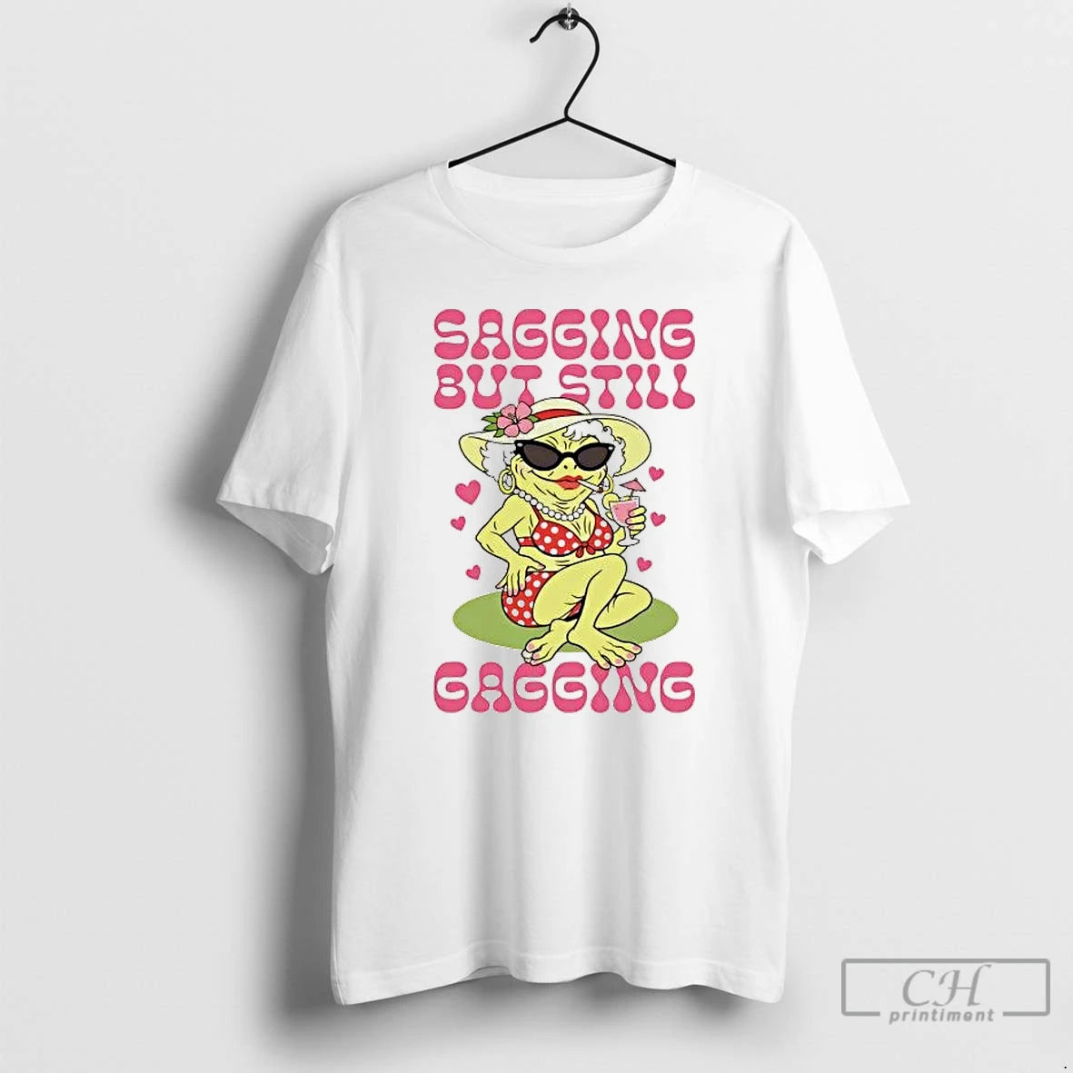 Premium Frog Sagging But Still Gagging T-Shirts, Hoodie, Sweatshirt | TeeSparky.com
