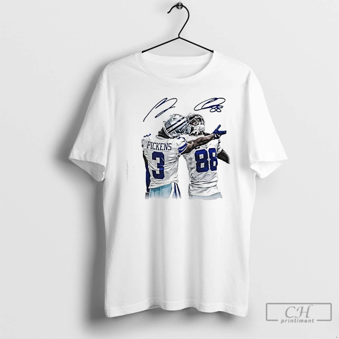 Premium George Pickens X Ceedee Lamb Dallas Cowboys Signatures T-Shirts, Hoodie, Sweatshirt | TeeSparky.com