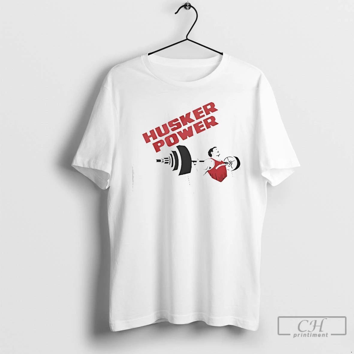 Premium Husker Power Logo Gym T-Shirts, Hoodie, Sweatshirt | TeeSparky.com