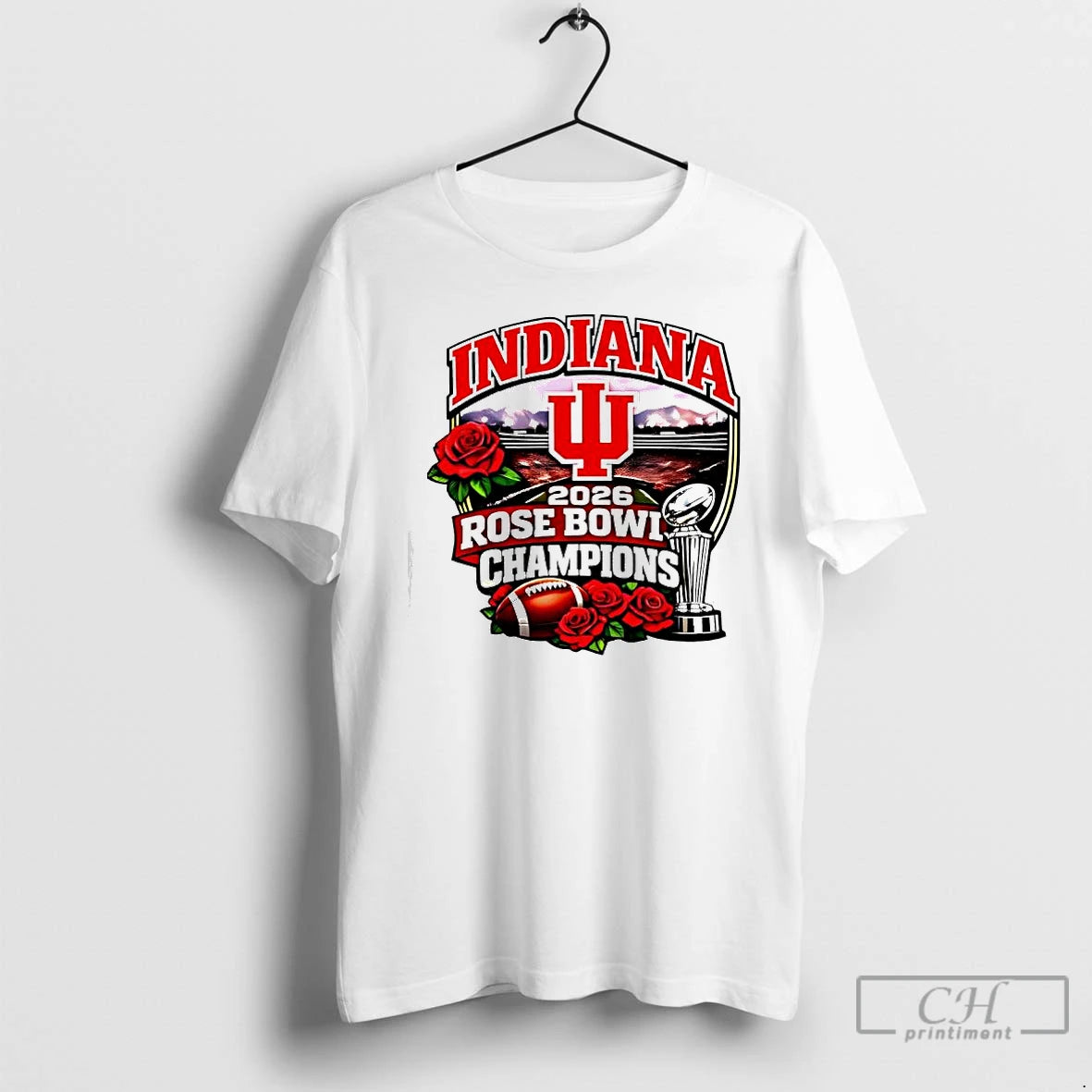 Premium Indiana 2026 Rose Bowl Champions Cup Graphic T-Shirts, Hoodie, Sweatshirt | TeeSparky.com