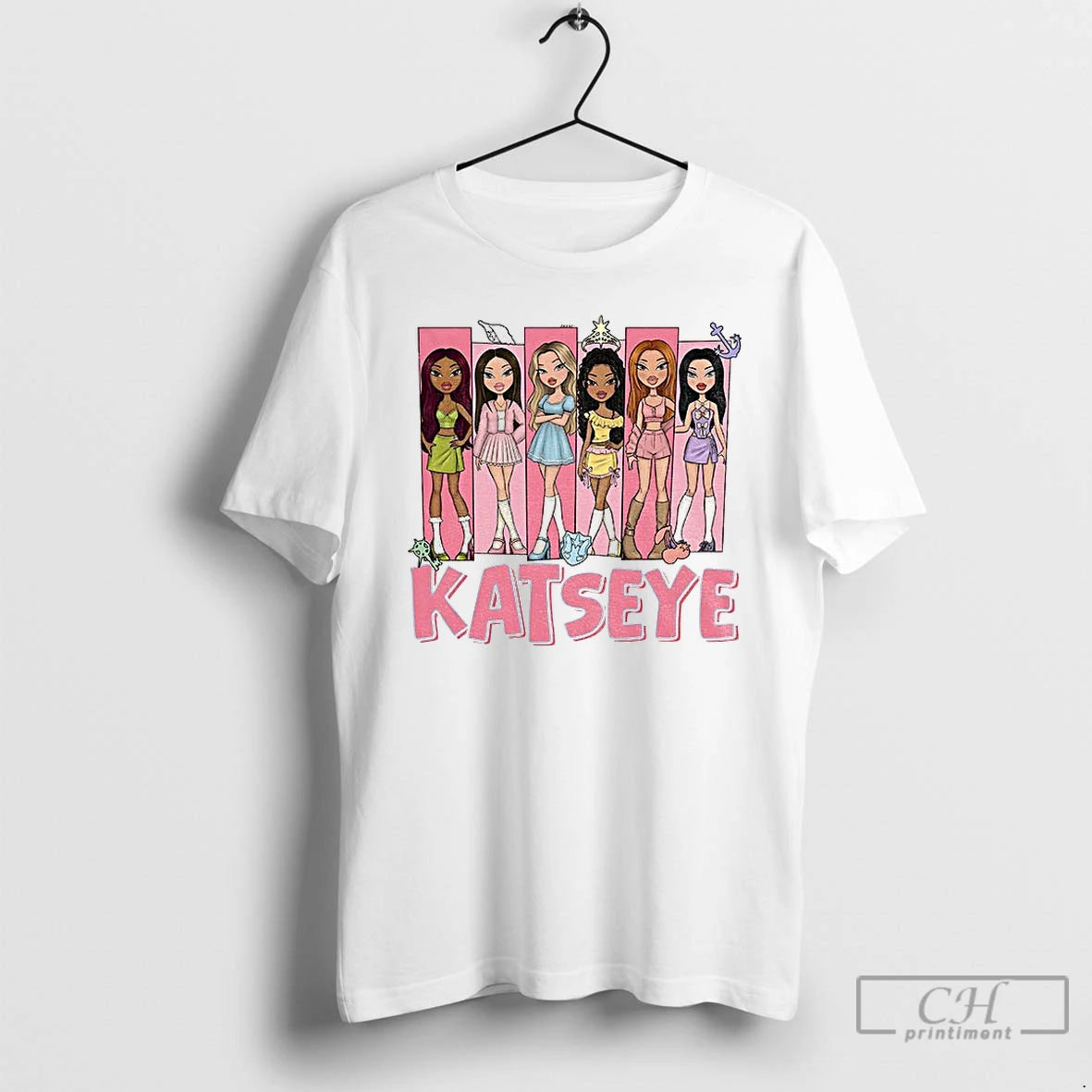 Kats Eye Global Girl Group Kpop Music Cartoon T-Shirts, Hoodie, Sweatshirt