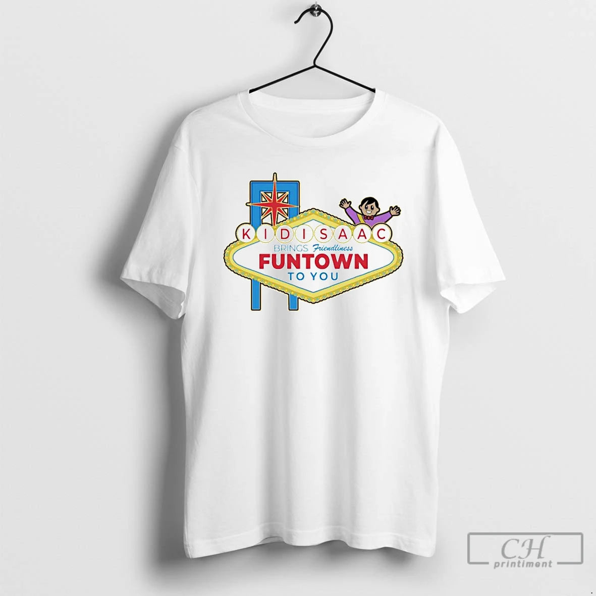 Kid Isaac Funtown Vegas Sign Ornaments T-Shirts, Hoodie, Sweatshirt