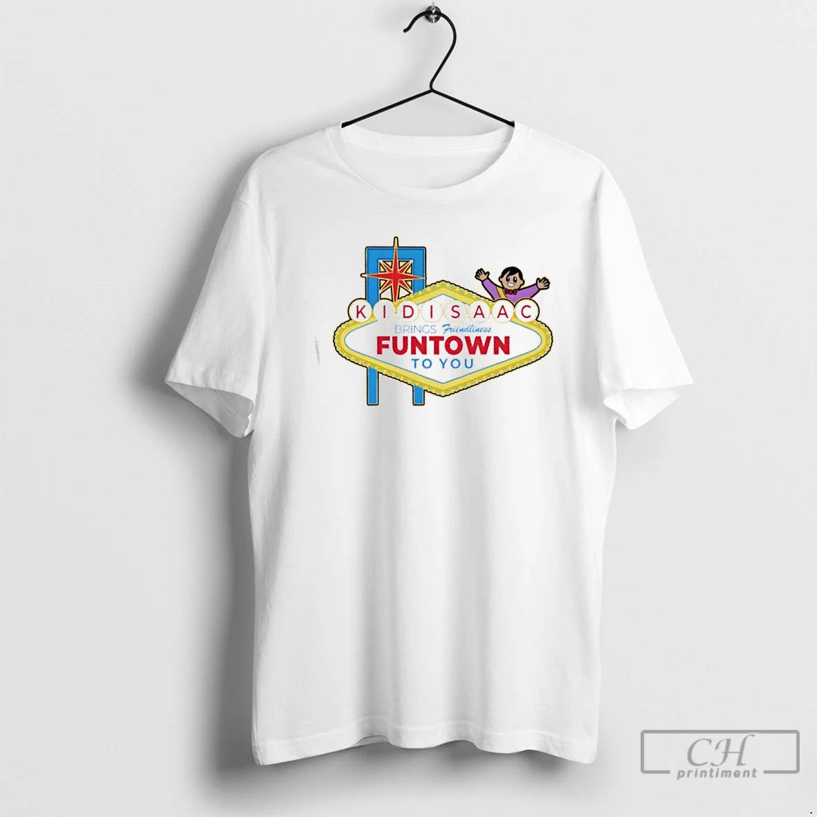 Premium Kid Isaac Kid Isaac Funtown Vegas Sign T-Shirts, Hoodie, Sweatshirt | TeeSparky.com