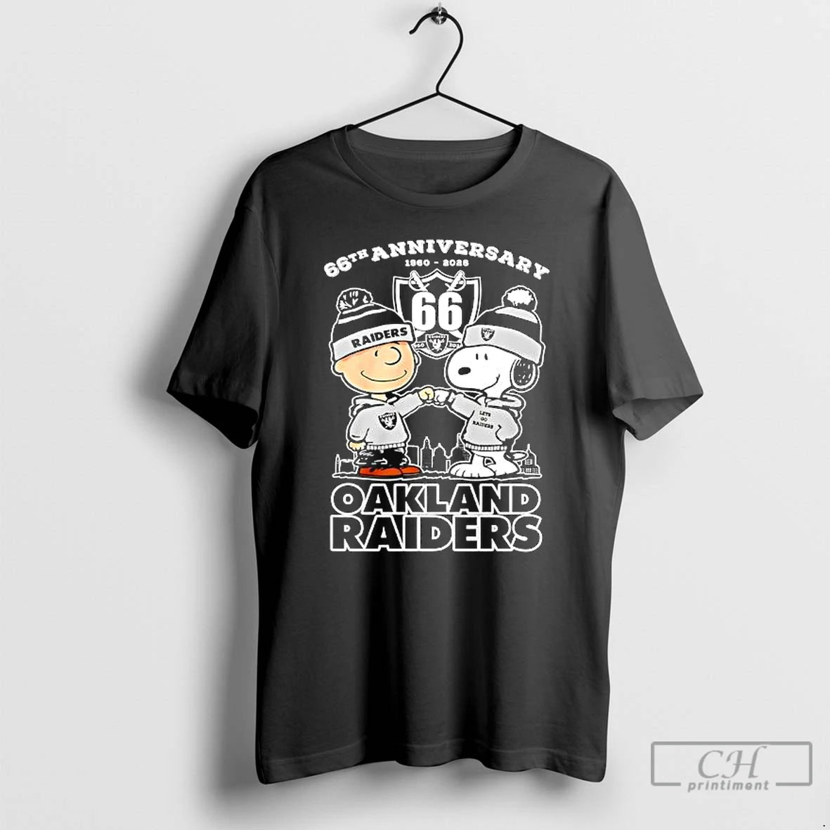 Las Vegas Raiders 66th Anniversary 1960 2026 Snoopy Peanuts T-Shirts, Hoodie, Sweatshirt