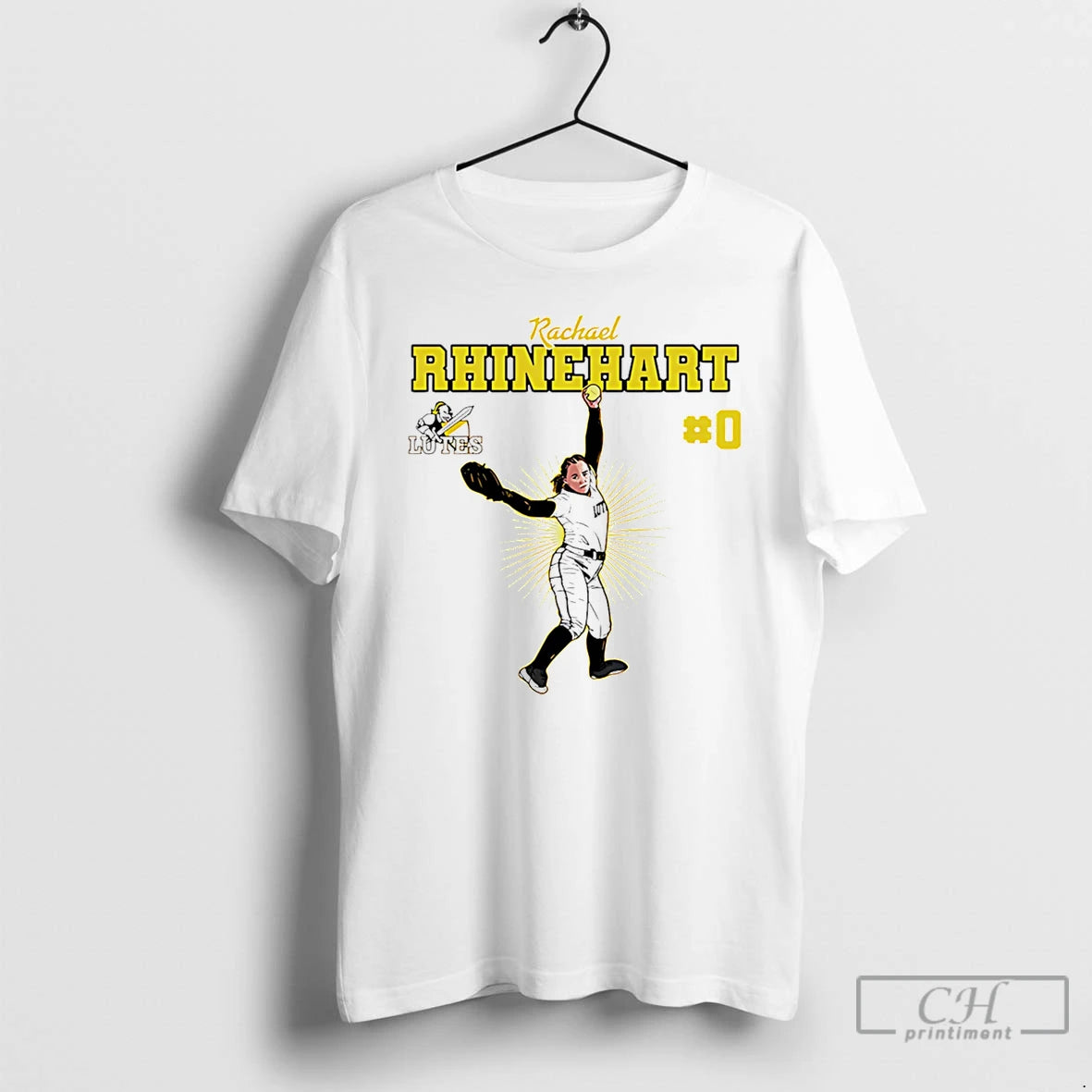 Premium Rachael Rhinehart Plu Softball Ncaa Caricature T-Shirts, Hoodie, Sweatshirt | TeeSparky.com