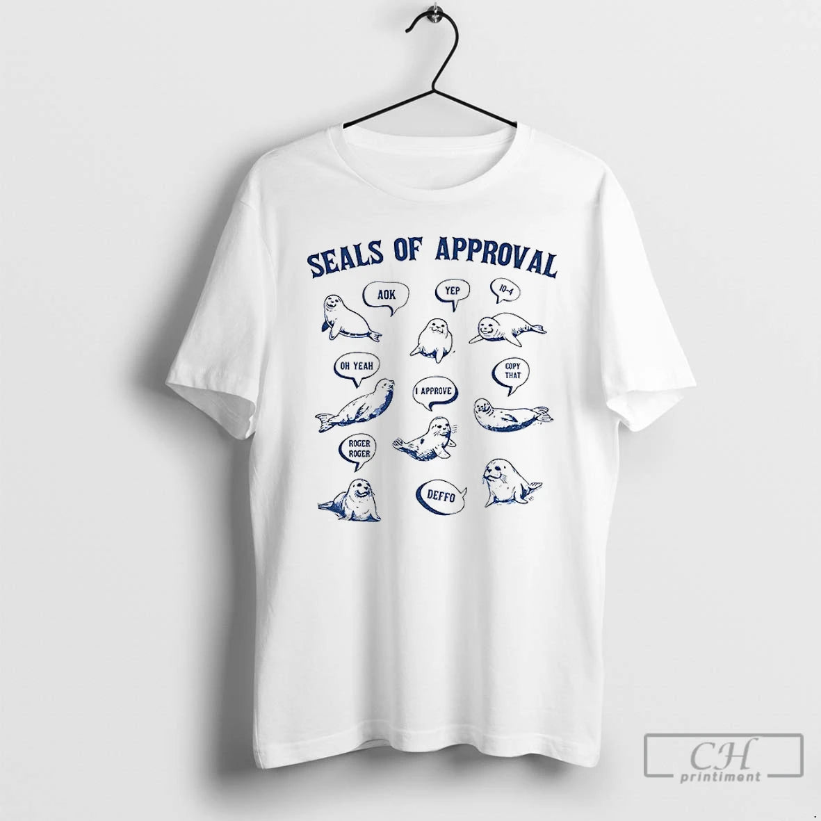 Premium Seals Of Approval Meme Aok Yep Oh Yeah I Approve Copy That Roger Deffo T-Shirts, Hoodie, Sweatshirt | TeeSparky.com
