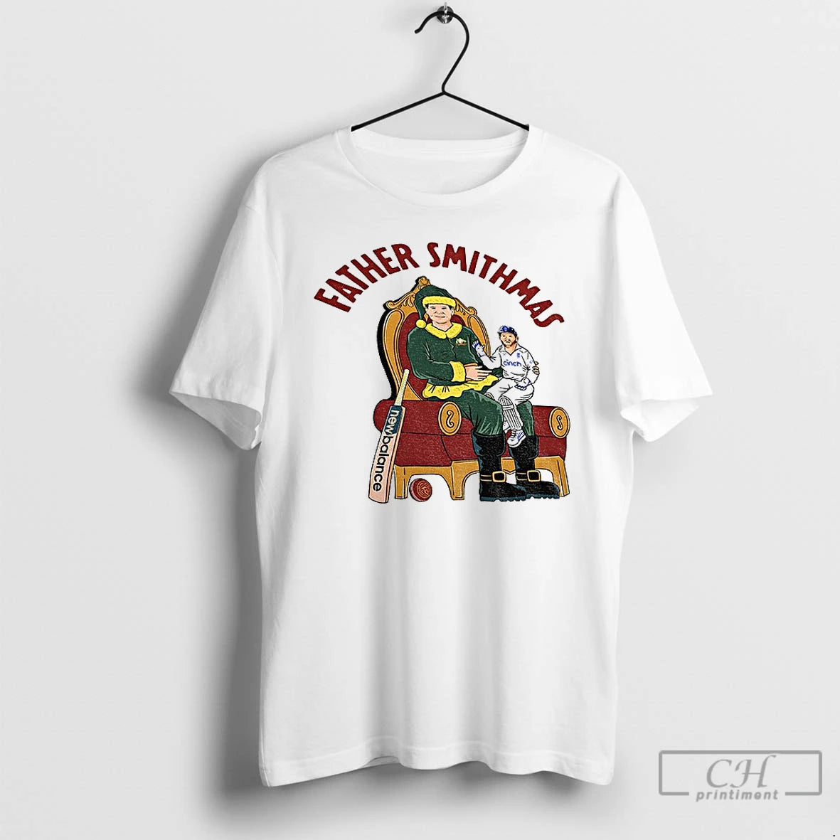 Premium Steve Smith Cartoon Cricket Father Smithmas T-Shirts, Hoodie, Sweatshirt | TeeSparky.com